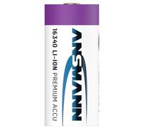 Ansmann 1300-0017 16340 Li-Ion Rechargeable CR123A