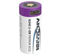 Ansmann 1300-0015 16340 Li-Ion - USB Rechargeable CR123A