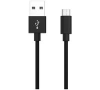 Ansmann 1700-0076 USB cable USB-A to Micro-B 1.20m Black Aluminium TPE