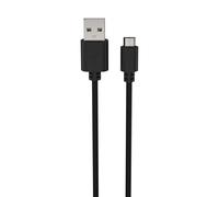 Ansmann 1700-0129 USB cable 1 m USB A Micro-USB B Black