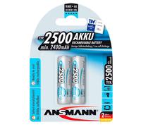 Ansmann 1x2 Maxe Nimh 2500 Mignon 2400mah Aa Rechargeable Battery