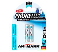 Ansmann 5035332 maxE AAA Rechargeable Batteries 800mAh 1.2V DECT Phone