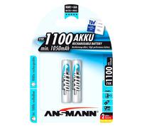 Ansmann 1x2 Nimh 1100 Micro 1050mah Aaa Rechargeable Battery