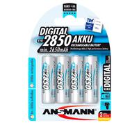 Ansmann 1x4 Nimh Rechargeable 2850 Mignon Aa Digital Batteries 2650mah
