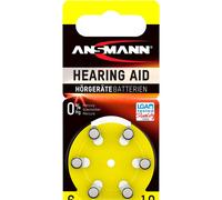 Ansmann 1x6 Zinc-air 10 Pr70 Button Battery