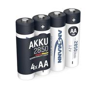 Ansmann 1x4 Nimh Rechargeable 2850 Mignon 2650mah Aa Alkaline Batteries