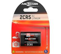 Ansmann 2CR5 6V Lithium Battery [Pack of 1] 2CR5/DL245/EL2CR5 Ideal For Cameras, Flashguns, Flashlights, Night Vision Devices, Electronic Lights, Medical Instruments and Many More