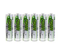 Ansmann 4+2 HR06 Rechargeable Battery LR6 (AA) NiMH 2400 mAh 1.2 V 6 Pieces