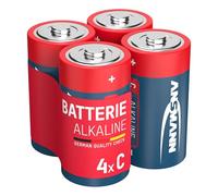 Ansmann 5015571 Red-Line C Battery 1.5V Alkaline 4 pieces Long-Lasting