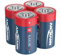 Ansmann 5015581 Red-Line D Battery 1.5V 4 pieces Long-Lasting Energy