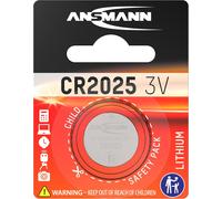 ANSMANN 5020142 CR2025 Coin Battery [Pack of 1] Lithium 3V Button Cell