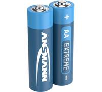 Ansmann 5021003 AA Batteries [Pack of 2] Long Lasting High Capacity Disposable