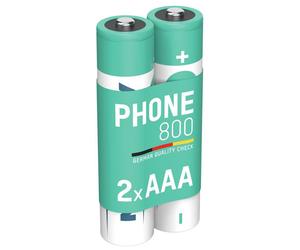 Ansmann 5035332 maxE AAA Rechargeable Batteries 800mAh 1.2V DECT Phone