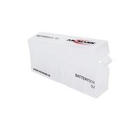 ANSMANN 6-Way Battery Storage Holder For 9V Block Batteries [Pack of 1] Plastic Storage Holder For Up To 6 9V Batteries - Ideal for Storing Full and Empty Batteries