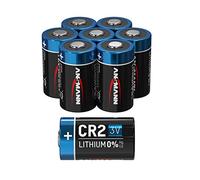 Ansmann 8 x CR2 Lithium Batteries 3 V CR15H270 DLCR2 Photo Battery Set