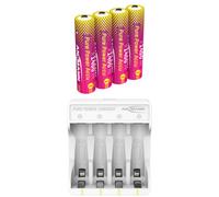 Ansmann AAA 1400 mAh Charging Bundle