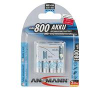 Ansmann 4 x AAA 800mAh-Max e Batteries