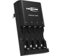ANSMANN Battery charger for 4X NiMH AA/AAA batteries & rechargeable batteries -