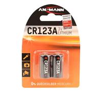ANSMANN 1510-0023 Lithium Battery (Pack of 2),Black