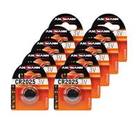 ANSMANN CR2025 Coin Battery (Pack of 10)