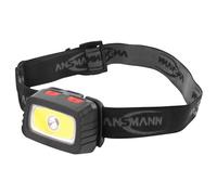 ANSMANN Head Light HD 200B | Headlight Torch | Rotatable on 45 degree hinge | lightweight | multiple power settings | up to 185 lumens brightness