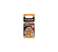 ANSMANN Hearing Aid Batteries, Type 13: 6 pieces