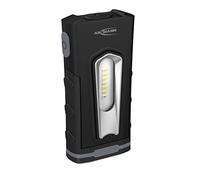 Ansmann Rechargeable Workshop Inspection Light 10 W SMD LED up to 500 Lumens, Includes Charging Station Ideal for Professional Use in Workshops, Construction Sites, Industry, Inspection