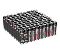 Ansmann Red Line AA Batteries 100 pcs Long-Lasting 1.5V