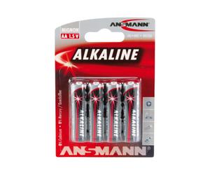 Ansmann Red Line AA Mignon Batteries Pack of 4