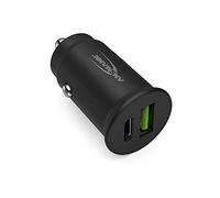 ANSMANN USB Charger for 30W Cigarette Lighter Socket (1 PCE) - Compact Charger with 30W Power Supply with USB-A Port and USB-C Port - Car Charger for Smartphone, GPS, Powerbank, etc.