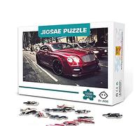 ANSNOW 1000 Piece Jigsaw Puzzle for Adults Bentley Supercar Parent-Child Educational The Game Home Decoration Jigsaw 38X26Cm Papery Puzzle