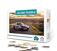 ANSNOW 1000 Piece Jigsaw Puzzles for Adults Aston Martin Supercar Artwork Jigsaws DIY for Adults Teens Kids Families 38X26Cm Papery Puzzle