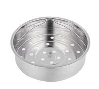 ANSNOW 1Pc Steam Rack Metal Steamer Mesh Steamer Basket Steamer Basket with Handle Tinned Searound Cooker Steamer Steaming Rack Steamed Stuffed Bun Stainless Steel Esteamer/Big Pore