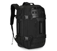 ANSNOW 50L/60L Backpack, Military Backpack 3 in 1 Large Molle Backpacks, Travel Rucksack Hiking Luggage Handbagbody Bag for Men Women Outdoors Hiking Hunting Travelling Camping Trekking/Black-50L