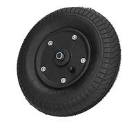 ANSNOW 8" X 2" (200X50) Heavy Duty Wheel (Each) for Jazzy, Pride, Jet Power and Many Other Standard Wheelchairs. Firm Tread for Easier Rolling (Black). 5/16" (8 Mm) Bearing, 2-3/8" (60 Mm) Hub Width