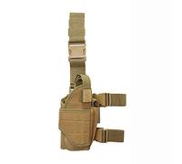ANSNOW Adjustable Drop Leg Holster Thigh Airsoft Holster/Firearm Holster/Handgun Holder with Mag Pouch Leg Gun Holster for All 1911 Glock 17/19/20/21/23/26/27/Khaki
