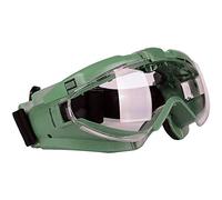ANSNOW Airsoft Paintball Anti-Fog Goggles for Helmet Riding Cycling Resistance Built-in Fan Uv Protection Glasses Pc Lens Glasses for Outdoor Hunting/Green