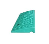 ANSNOW Bike Ramps for Kids, Plastic Portable Scooter Ramps Family School Wheelchair Ramps for Doorways Outdoor Kerb Ramps 6.8/10.5Cm/Green/49 * 26.8 * 6.8Cm