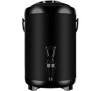 ANSNOW Electric Kettles Commercial Coffee Urn Hot Water Pot, Water/Beverage Dispenser for Keep Hot/Cold, Water Boiler and Beverage Warmer for Buffet, Adjustable Temperature/Black/12L