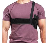 ANSNOW Holster, Concealed Gun Holster, Universal Shoulder Holster, Left Right Armpit Holster, Adjustable Straps, for Airsoft Men Women Self Defense Training/40In/One Size