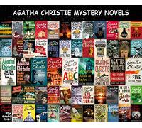 ANSNOW Mystery Puzzles for Adults, Agatha Christie Books Novels Jigsaw Puzzles 1000 Pieces, Horror Movie Puzzle As Agatha Christie/Agatha Novel