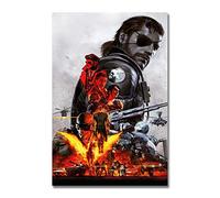 ANSNOW Puzzles for Adults 1000 Pieces Jigsaw Puzzle Metal Gear Solid Living Room Educational Intellectual Decompressing Toy Fun Family Game for Kids Adults 50X75Cm