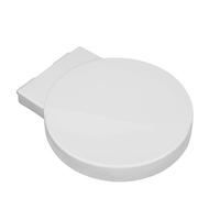 ANSNOW Soft Close Toilet Seat with Quick Release and Adjustable Hinges Standard Round Sfor Easy Installation and Cleaning