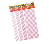 anso 1pcs 3/4/6mm DIY Rhinestone Stickers Self Adhesive Diamante Crystal Craft Gems Acrylic Sticky (Pink,6mm)