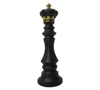 anso Nordic Resin International Chess Sculpture Ornament Statue Figurine Photo Props Decoration (King)