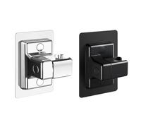 Ansodo 2 Pcs Shower Head Holder, Shower Holder Suction Replacement, 360° Adjustable Shower Holder, No Punching Strong Agglutination Bracket, for Bathroom Glass Ceramic Marble