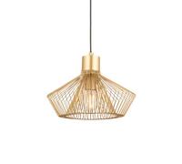 Anson Lighting Cascade 1Lt Gold Paint Finish Pendant Single