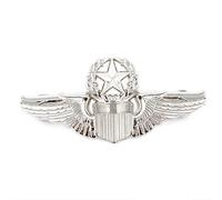 AnsonBoy Us Army Wings Military Command Master Aviator Metal Wings Badge Wwii Us Command Badge Pin Brooch