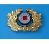 AnsonBoy WWII WW2 GERMAN ARMY PANZER UNIFORM WREATH COCKADE VISOR Military CAP BADGE