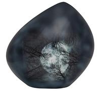 Ansons Urns Moon Aluminum Cremation Urn - Black Mountain Rock Funeral Urn - Extra Large Size for Adult up to 250 lbs